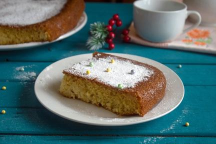 Мокрый манник на кефире