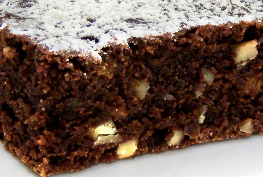 Постный шоколадный манник