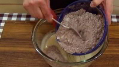 постный шоколадный манник