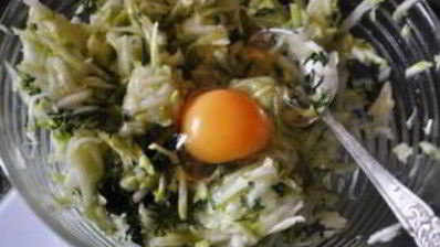 диетические оладьи из кабачков