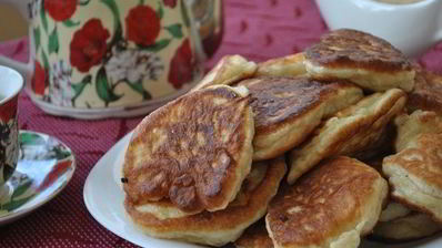 дрожжевые оладьи