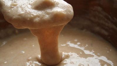 гречнево-банановые оладьи