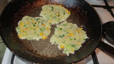 капустные оладьи