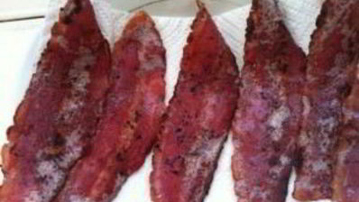 картофельные оладьи с беконом