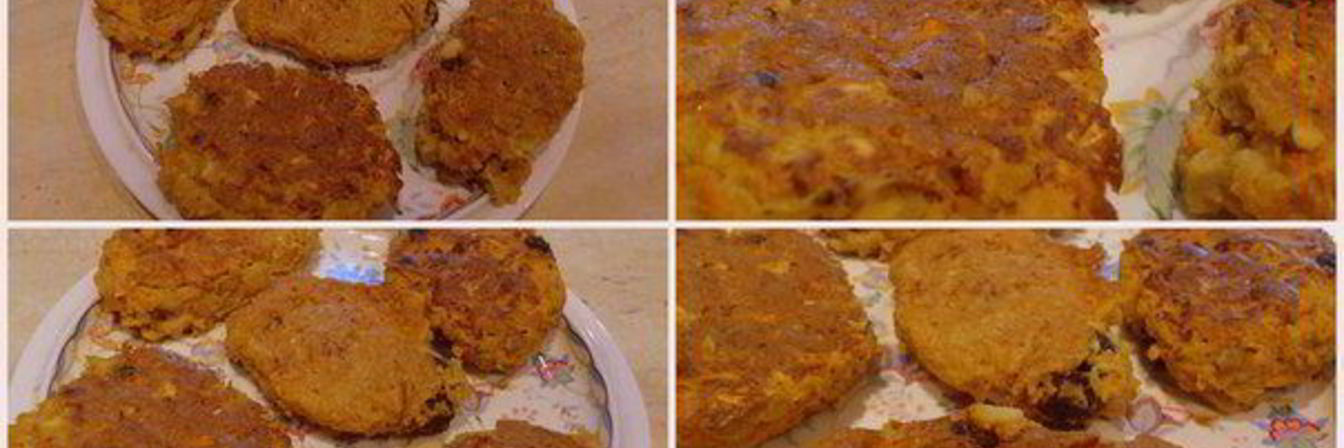 Морковно-яблочные оладьи