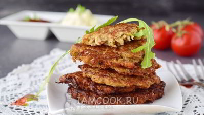 оладьи из баклажанов