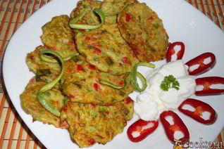 Оладьи из кабачков