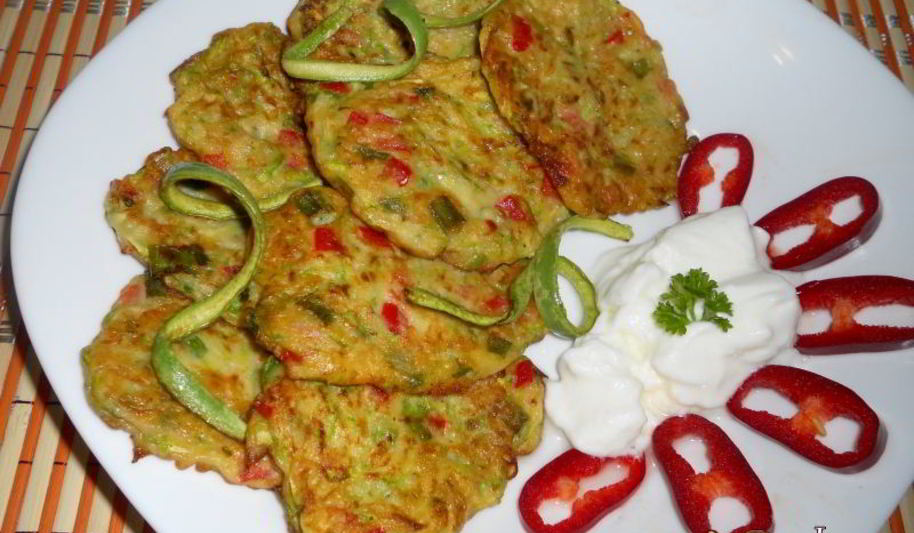 Рецепт оладий из кабачков