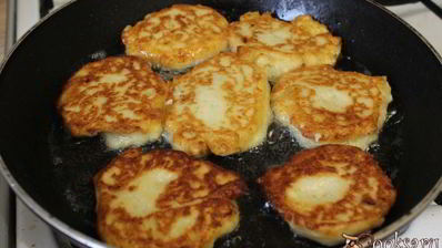 оладьи из картофельного пюре