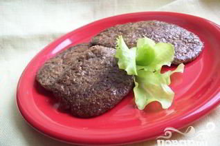 Оладьи из куриной печени