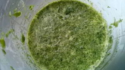 оладьи со шпинатом