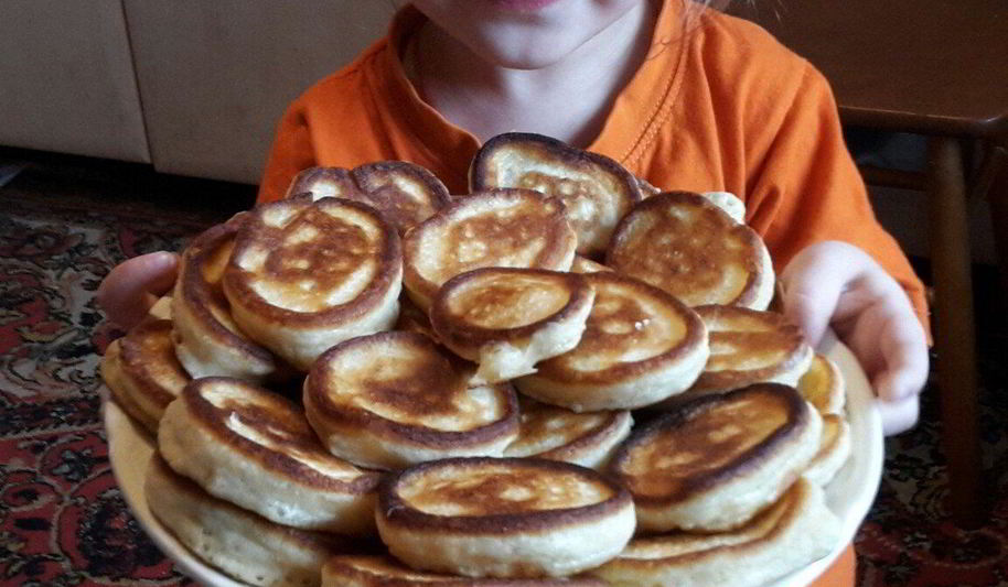 Рецепт оладий воздушных