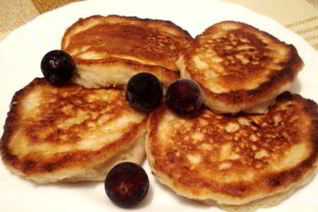 Овсяно-яблочные оладьи