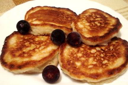 Овсяно-яблочные оладьи