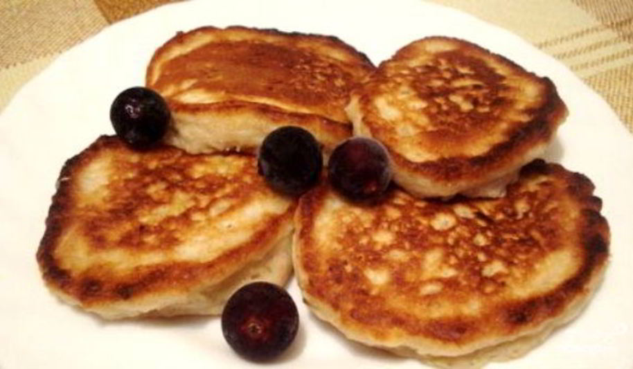 Рецепт овсяно-яблочных оладьи