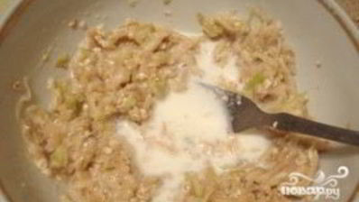 овсяно-яблочные оладьи