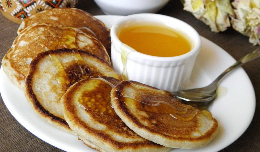 Рецепт овсяных оладий на кефире