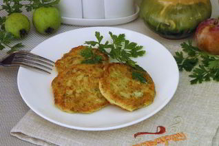 Оладьи из кабачков