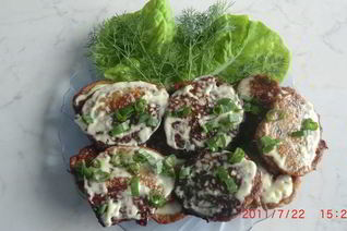 Печеночные оладьи