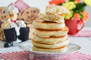 Пышные оладьи на ряженке