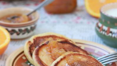 пышные оладьи с творогом на кефире