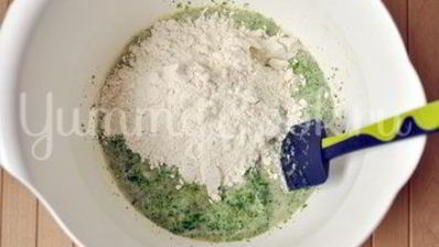 шпинатные оладьи