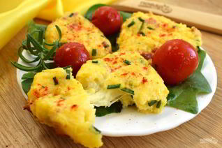 Сырные оладушки Микс