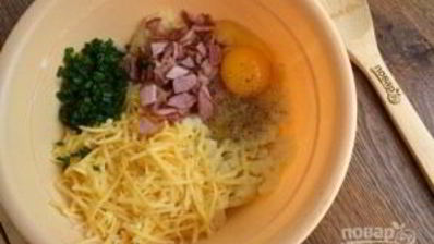 сырные оладушки микс