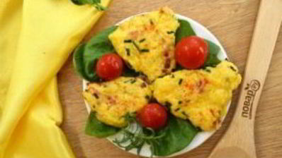 сырные оладушки микс