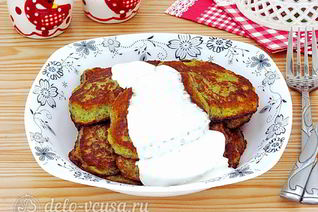 Заварные картофельные оладьи