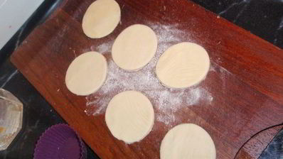 открытые слойки с подосиновиками