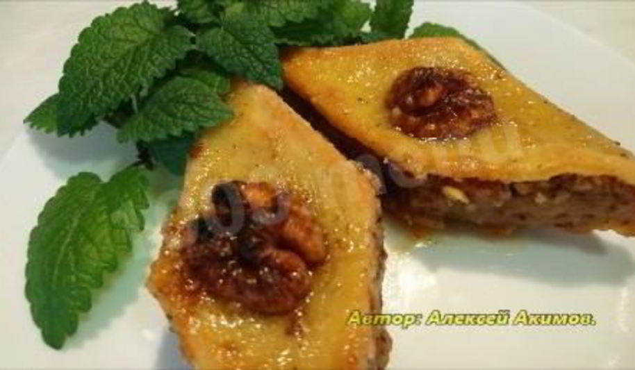 Рецепт пахлавы с сиропом