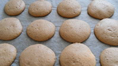 бисквитное печенье с джемом и сгущенкой