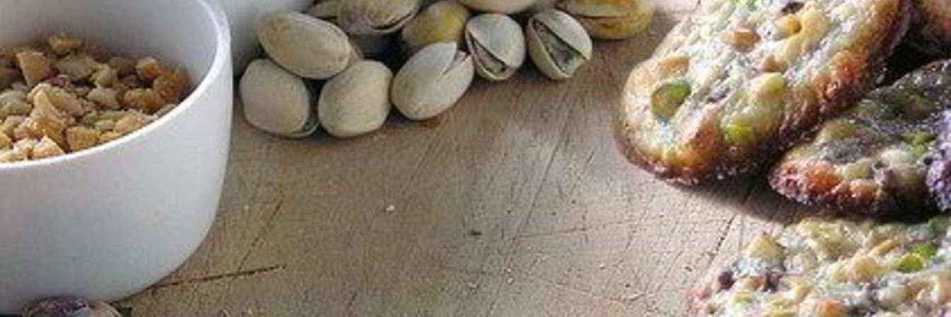 Фисташковое печенье с пармезаном