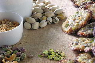 Фисташковое печенье с пармезаном