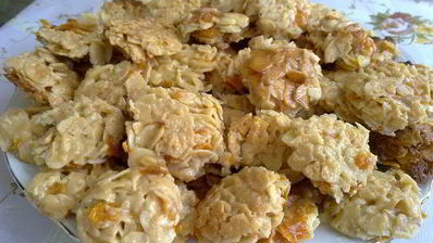 флорентины — печенье из миндальных лепестков