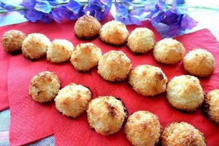 Кокосовое печенье