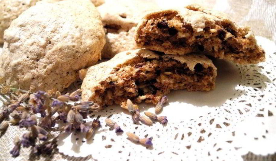 Рецепт кунжутного печенья с шоколадом