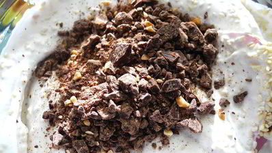 кунжутное печенье с шоколадом