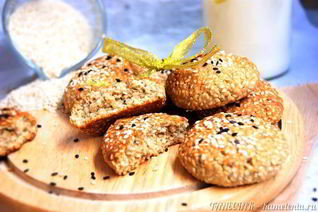 Кунжутное печенье