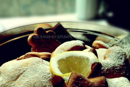 Лимонное печенье