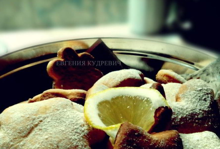 Лимонное печенье