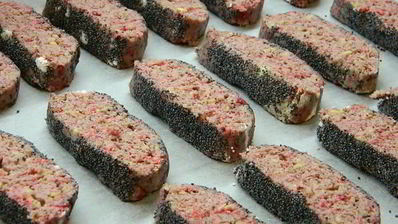 малиновое печенье с маком