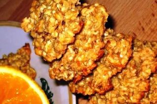 Овсяное печенье с медом и апельсином