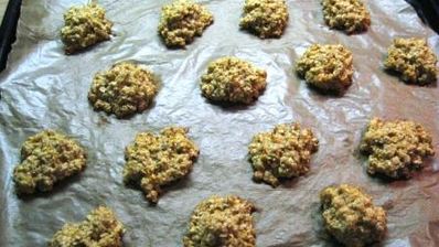 овсяное печенье с медом и апельсином