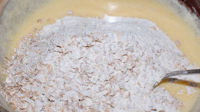 печенье из овсяных хлопьев и меда