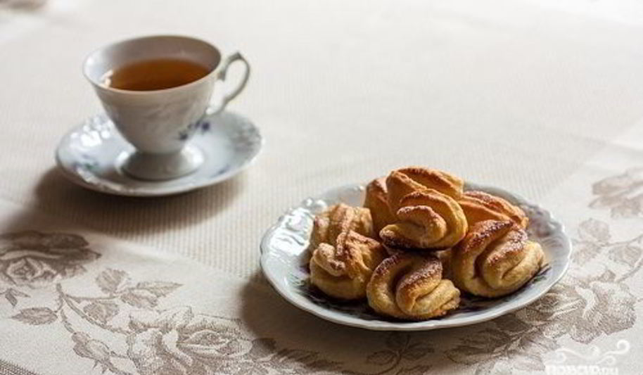 Рецепт печенья из творога треугольники