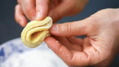 печенье из творога треугольники