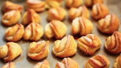 печенье из творога треугольники