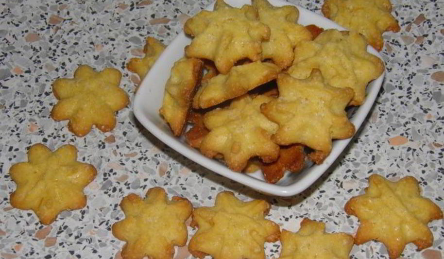 Рецепт печенья лимонные звезды